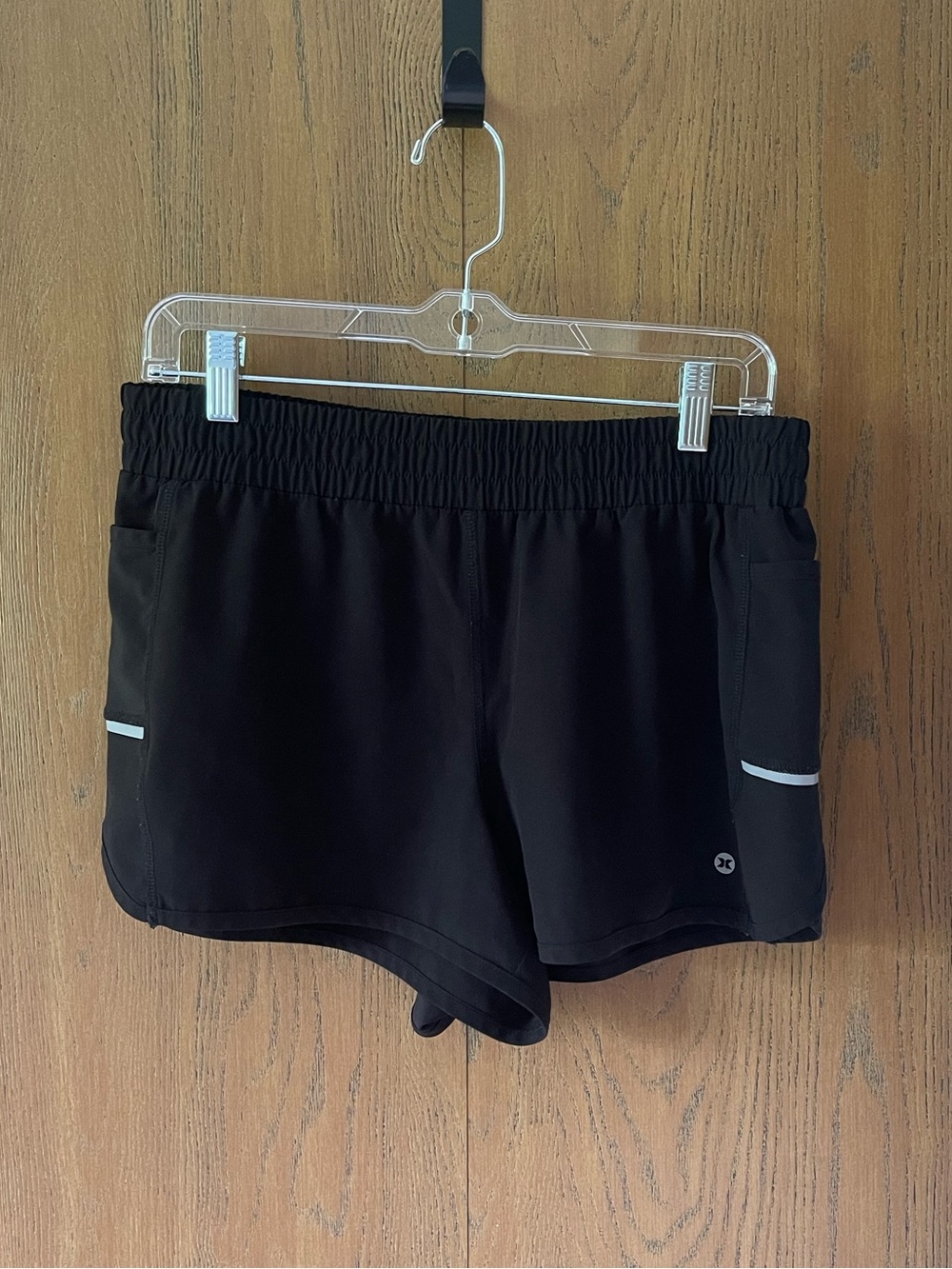 RBX Black Athletic Shorts With Pockets